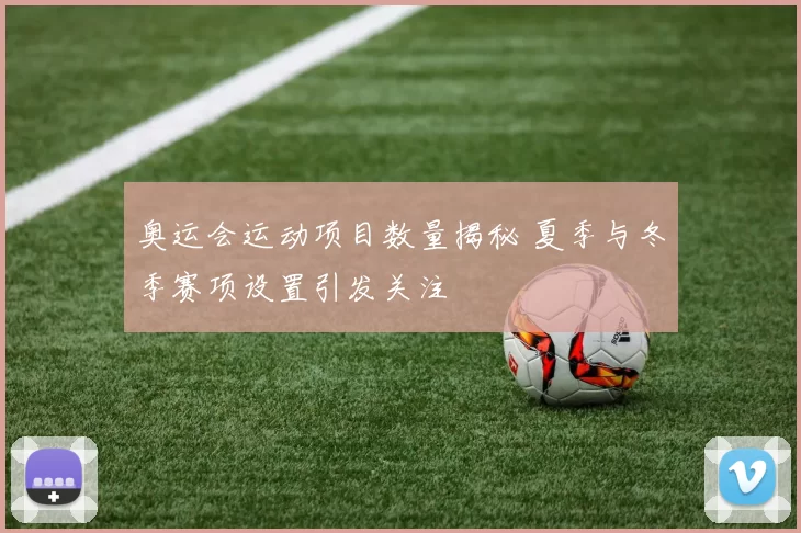 奥运会运动项目数量揭秘 夏季与冬季赛项设置引发关注